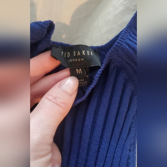 Ted baker royal blue halter top - Picture 1 of 5